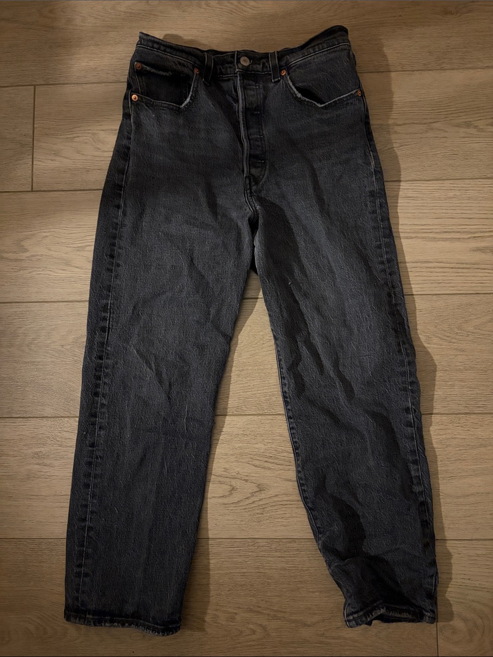 Levi's Black Women's Straight Leg Jeans